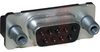 Receptacle, D-Sub; Receptacle; 9; FrontMetal; Phosphor Bronze; Thermoplastic - 70043037 - Allied Electronics, Inc.