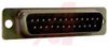 connector,d-sub,pcb dip solder,0.024 dia pcb cont,25 pin contact plug - 70144922 - Allied Electronics, Inc.