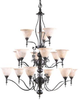 Large Chandeliers-Glass Shade - 277661 - Light Center (The)