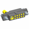 10+1 Pos. Female 24-28 AWG+RG178 Cable Conn. Kit, Jackscrews - M80-4C11005F1-01-305-00-000 - Harwin Plc