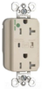 Surge Suppression Receptacle - PTTR8300-LASP - Hubbell Wiring Device-Kellems
