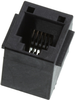 Modular Conn, Jack, 6P6C, 1 Port, Th; Modular Connector Type Molex - 64T4956 - Newark, An Avnet Company