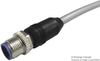 Sensor Cable, Amp, M12 Sensor Straight 8 Position Plug, Free / Stripped End, 1.5 M, 4.9 Ft Rohs Compliant Te Connectivity - 49Y4506 - Newark, An Avnet Company