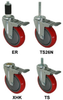 Stem - Swivel Caster with Total Locking Brake - Model 3A - 3ARG3X-ML - Caster City, Inc.