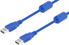 Cable, Usb 3.0 A-A Plug, 1M, Blue; Connector A L-Com - 44AC0192 - Newark, An Avnet Company