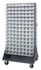 Bins & Systems - Ultra Stack and Hang Bins (QUS Series) - Louvered Racks - Complete Packages - QMD-36H-220CL - Image