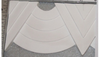 Plaster Ornament, Flute - 809-12A - Deco Craft USA