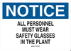 Eye Protection Sign - 85029 - Brady Corporation