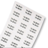 Labels, Thermal Transfer, 19.1Mm W, White, Pk10000; Label Type Panduit - 08J1105 - Newark, An Avnet Company