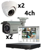 4 Channel Professional Plus CCTV System - Security Camera Warehouse