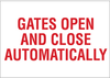 Gate Sign - 95443 - Brady Corporation