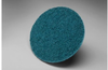 3M Scotch-Brite SC-DM Non-Woven Aluminum Oxide Quick Change Disc - Very Fine Grade - 1 1/2 in Diameter - 25773 - 048011-25773 - R. S. Hughes Company, Inc.