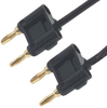Test Lead, Double Banana Plug, 914.4Mm; Test Connector Type A L-Com - 89M7366 - Newark, An Avnet Company