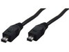 6' USB 2.0 Cable, Mini 4 Pin to Mini 4 Pin, M-M, Black - 150122 - Computer Network Accessories, Inc.