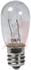 LAMP, MINIATURE, S-6, CADELABRA SCREW BASE, 120 VOLT, 6 AMP, PK/10 - 70012979 - Allied Electronics, Inc.