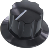 Finger Grip Knob, 6.35Mm; Shaft Type Ohmite - 64K9307 - Newark, An Avnet Company