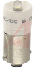 Lamp, White LED, T-3 1/4 Bayonet, 12 VAC/VDC, 375 mcd, Replaces Incandescent - 70011815 - Allied Electronics, Inc.