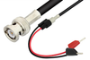 BNC Male to Tip Plug Cable 24 Inch Length Using 75 Ohm RG59 Coax - PE33550-24 - Pasternack