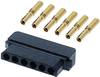 Wire To Board, Receptacle, 6 Position, 1Row, 2Mm; Product Range Harwin - 94T9181 - Newark, An Avnet Company