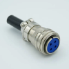 MS Series Air-Side Connector, 4 Pins, 700 Volts, 40Amps Per Pin, Accepts 0.142″ Dia. Pins - A4760-1-CN - MPF Products, INC.
