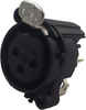 Xlr Audio Connector, Socket, 3, Pcb Mount, Plastic Body, Gold Plated Contacts Rohs Compliant Neutrik - 31M5674 - Newark, An Avnet Company