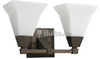 Two-Light Wall Bracket Light Fixture - P3136-74 - bulbs.com