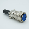 MS Series Air-Side Connector, 3 Pins, 1750 Volts, 23 Amps Per Pin, Accepts 0.092″ or 0.094″ Dia. Pins - A0134-1-CN - MPF Products, INC.