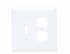 Combination Openings, 1 Toggle Switch & 1 Duplex Receptacle -- TPJ18W - Image