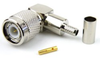 Right Angle TNC Male (Plug) Connector For RG55, RG142, RG223, RG400 Cable, Crimp/Solder -- SC4264 - Image