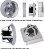 KB802B & KB802S Thin Fans -- KB802B - Image