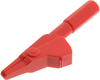 Small Safety Alligator Clip, 20A, Red Rohs Compliant Cal Test Electronics - 02AH5927 - Newark, An Avnet Company