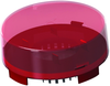 Enclosure, Pi Plate, Abs, Red; For Use With Bud Industries - 92T3299 - Newark, An Avnet Company
