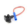 Low Profile MINI Fuse Circuit Tap 46068, 16 Ga. Wire with Butt Connector, 32VDC, 30A - 46068 - Waytek, Inc.