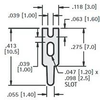 Test Point, Pcb, Through Hole; Product Range Keystone - 62W5133 - Newark, An Avnet Company
