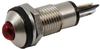 Panel Indicator, Red, 8.1Mm, 12V; Led Color Vcc (Visual Communications Company) - 40AH1854 - Newark, An Avnet Company