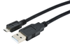 Usb Cord, 2.0 Plug A-Micro B, 3.3Ft, Blk; Connector A Multicomp Pro - 58AC7765 - Newark, An Avnet Company