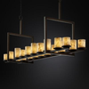 ALR-8717-10-DBRZ Island/Pool Table-4 Light + - 671175 - Capital Lighting, Inc.