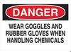 Chemical & Hazardous Materials Sign - 40913 - Brady Corporation