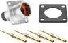 Circular Connector, Rcpt, 4Pos, Flange; Product Range Amphenol Sine/tuchel - 02AH3472 - Newark, An Avnet Company