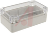 NEMA 4X SEALED, POLYCARBONATE, LIGHT GRAY BODY, CLEAR COVER, 4.53 X 2.56 X 1.57 - 70148307 - Allied Electronics, Inc.