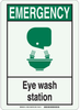 Brady Bradyglo B-347 Polyester / Polystyrene Rectangle Fire Safety Sign - 14 in Width x 10 in Height - Glow in the Dark - 119200 - 754473-66252 - R. S. Hughes Company, Inc.