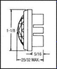 Lens Cap; Indicator Lens Colour Dialight - 50F6063 - Newark, An Avnet Company
