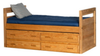 Solid End Captain's Bed-JC170 - JC170 - Jess Crate Furniture