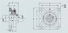 SF / UCF 4-Bolt Flange Units -- SF10 - Image