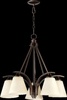 6329-5-186 Mid. Chandeliers-Glass Down - 688016 - Capital Lighting, Inc.