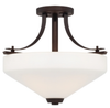 5328-577 3 Light Semi Flush - 5328-577 - Minka Group