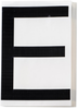 Brady Toughstripe B-514 Black Indoor Polyester Letter Label - 6 in Width - 8 in Height - 8 in Character Height - Printed Msg = E - 121715 - 754473-70930 - R. S. Hughes Company, Inc.