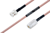 MIL-DTL-17 BNC Male to N Female Cable 60 Inch Length Using M17/60-RG142 Coax - PE3M0003-60 - Pasternack