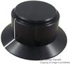 Knob, Al,black, 6.4Mm Shaft Round Shaft Rohs Compliant Multicomp - 74M2542 - Newark, An Avnet Company