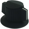 Double Bar Knob With Dial, 6.35Mm; Shaft Type Ehc (Electronic Hardware) - 25C5205 - Newark, An Avnet Company